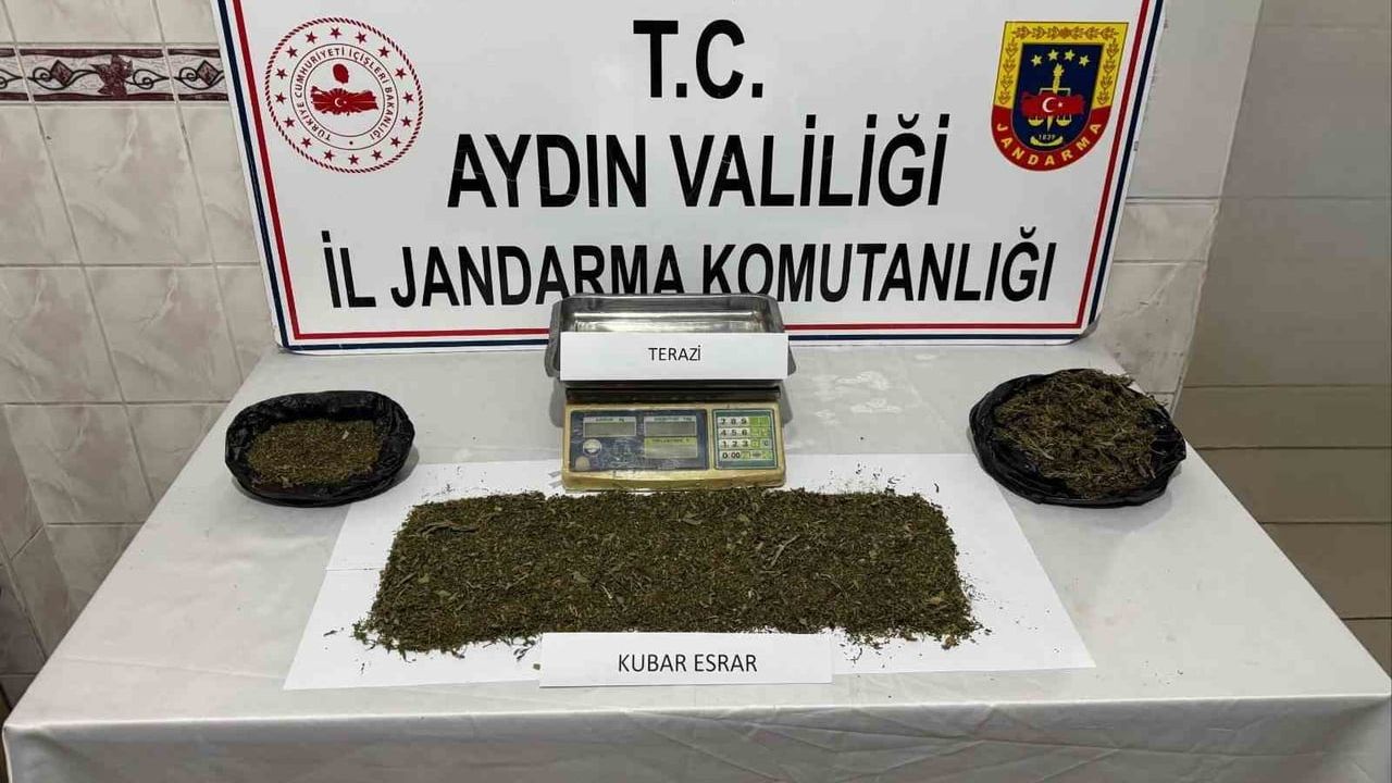 Aydın'ın Nazilli ilçesinde uyuşturucu operasyonu: 1 gözaltı, 502 gram esrar ele geçirildi