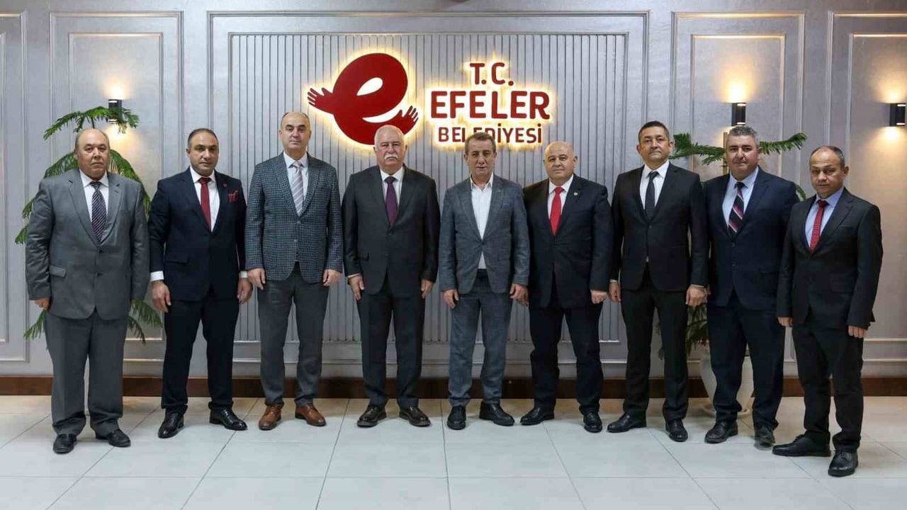 Aydın Şoförler Odası'nda Semih Özmeriç beşinci kez başkan seçildi; saha ziyaretleri başladı