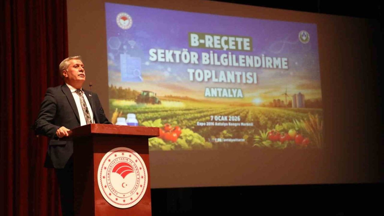 B-REÇETE ile Bitki Koruma Ürünlerinde İzlenebilirlik: Antalya'da Bilgilendirme Toplantısı ve Uygulama Takvimi