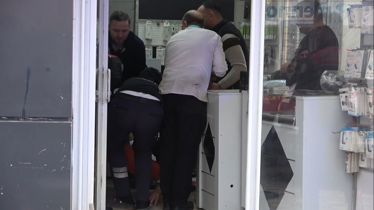 Bafra'da iş yerinde silahlı saldırı: 1 kişi yaralandı