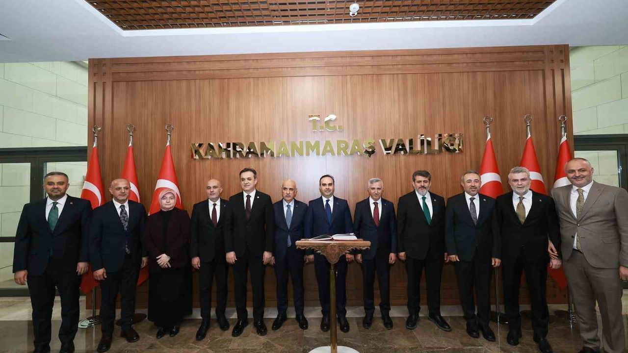 Bakan Kacır, Kahramanmaraş’ta SOGEP proje imza törenine katıldı