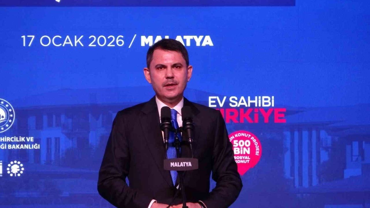 Bakan Kurum: Yüzyılın Konut Projesi ile 81 ilde 500 bin sosyal konut inşa edilecek