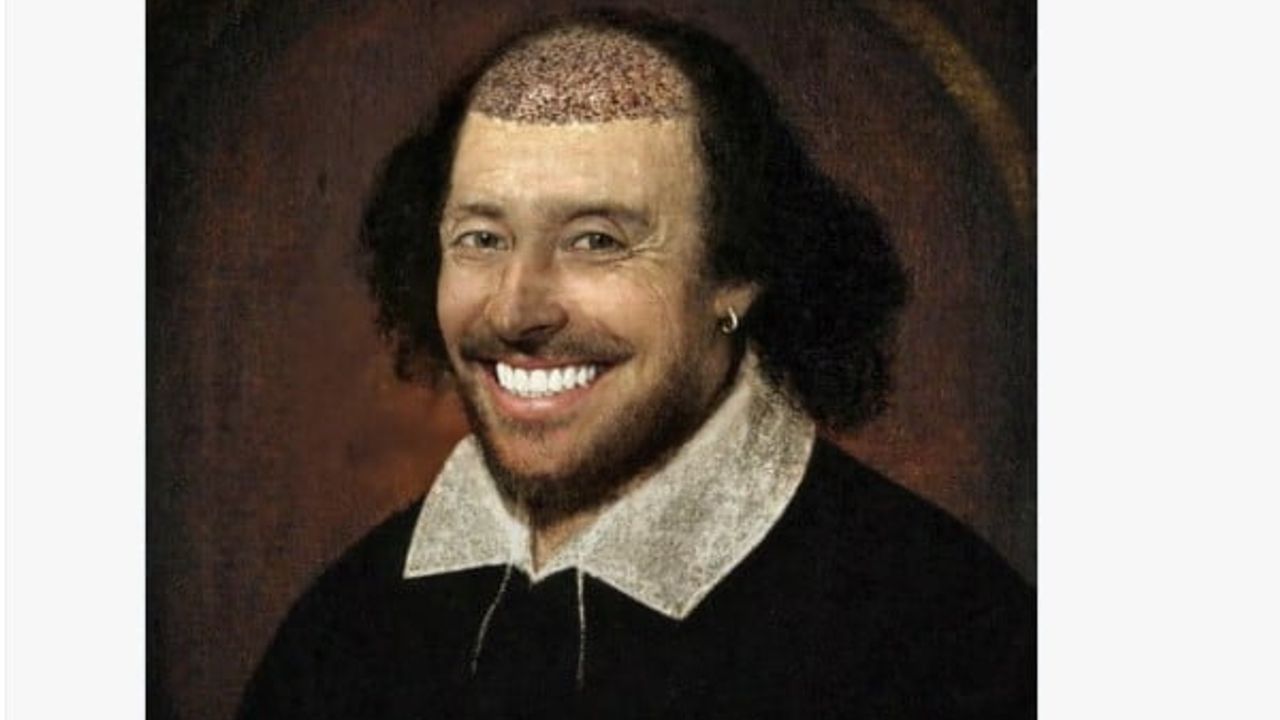 Bakan Şimşek, Shakespeare görseliyle yapılan 'saç ve diş turizmi' göndermesini yeniden paylaştı