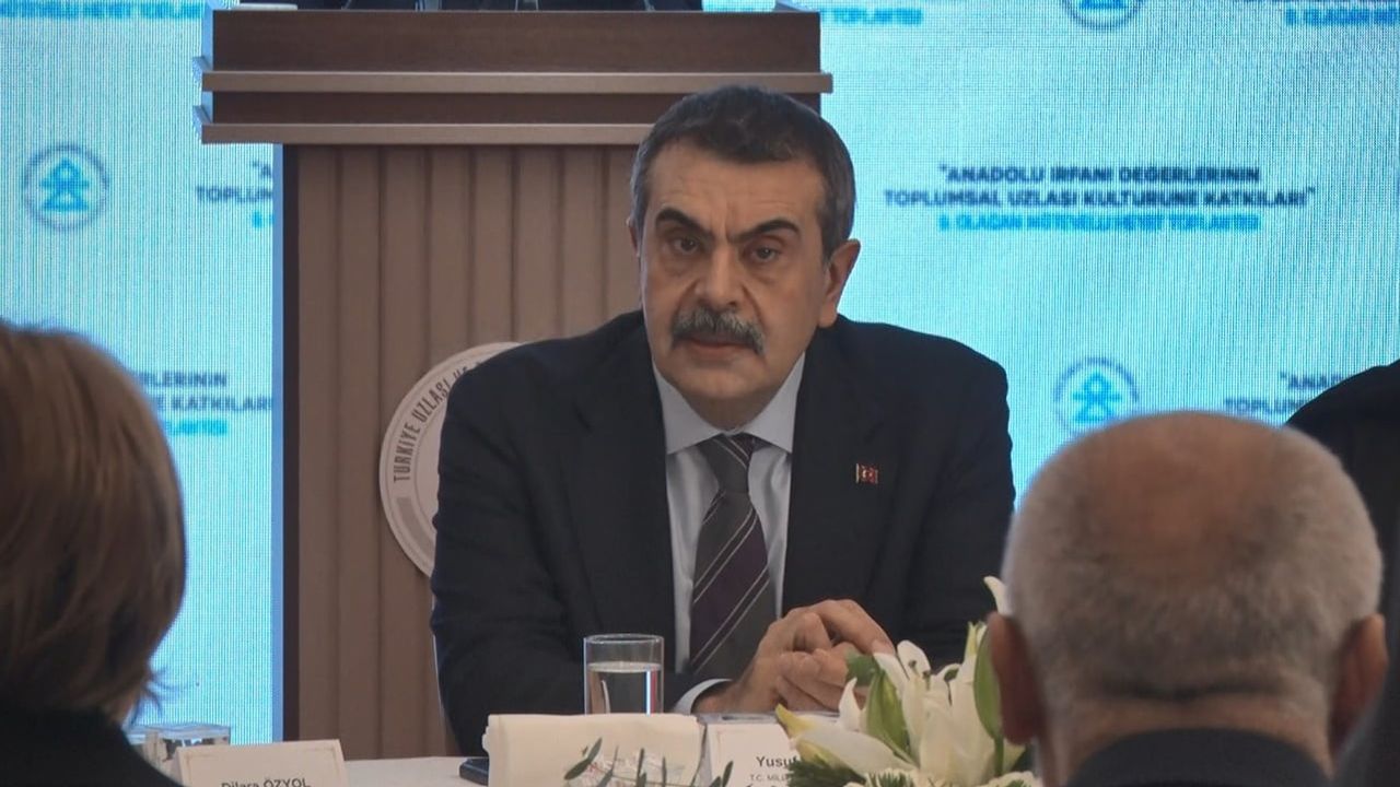 Bakan Tekin: Türkiye Yüzyılı Maarif Modeli ile Anadolu irfanını toplumsal uzlaşıya temel kılma kararlılığı
