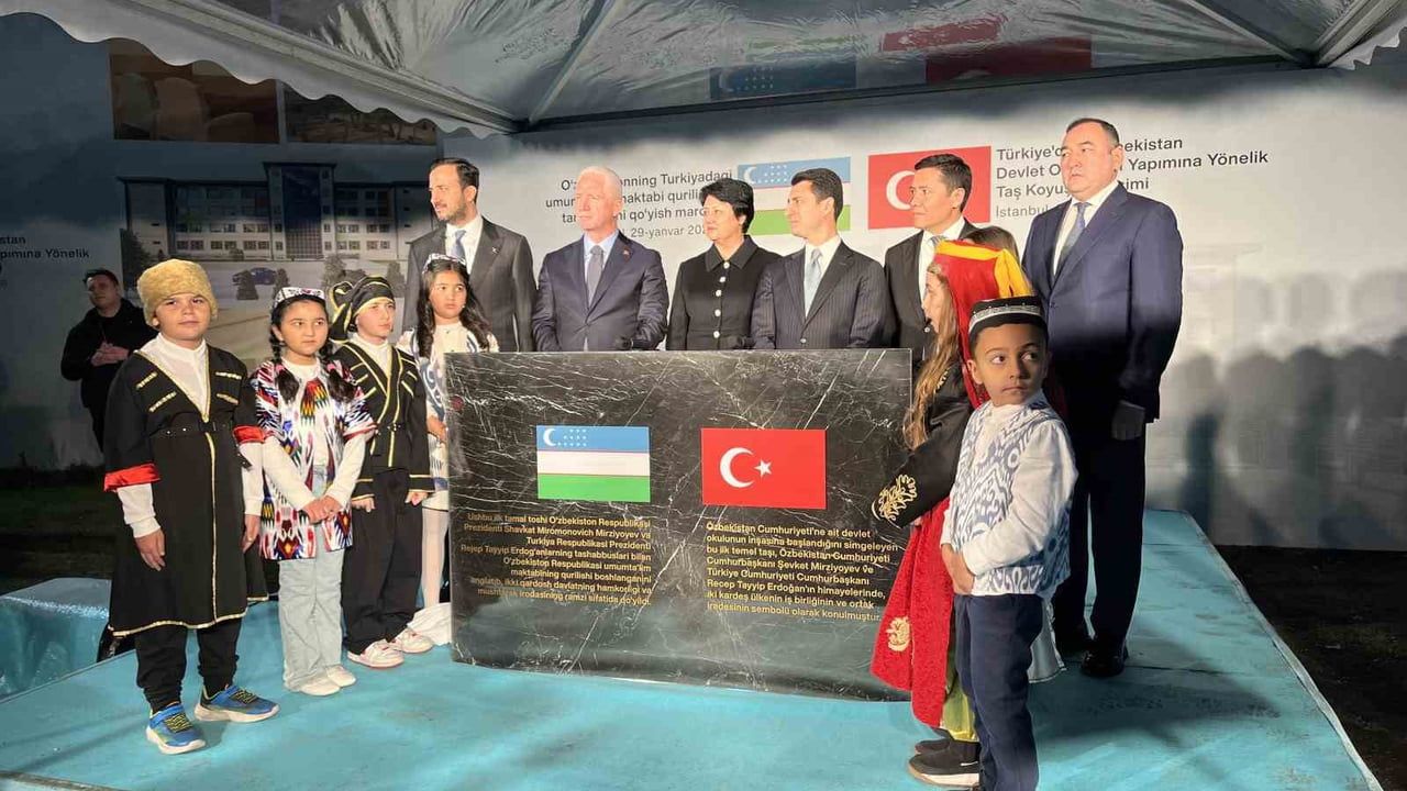 Bakırköy'de Özbekistan Devlet Okulu Yapımına Resmi Başlangıç