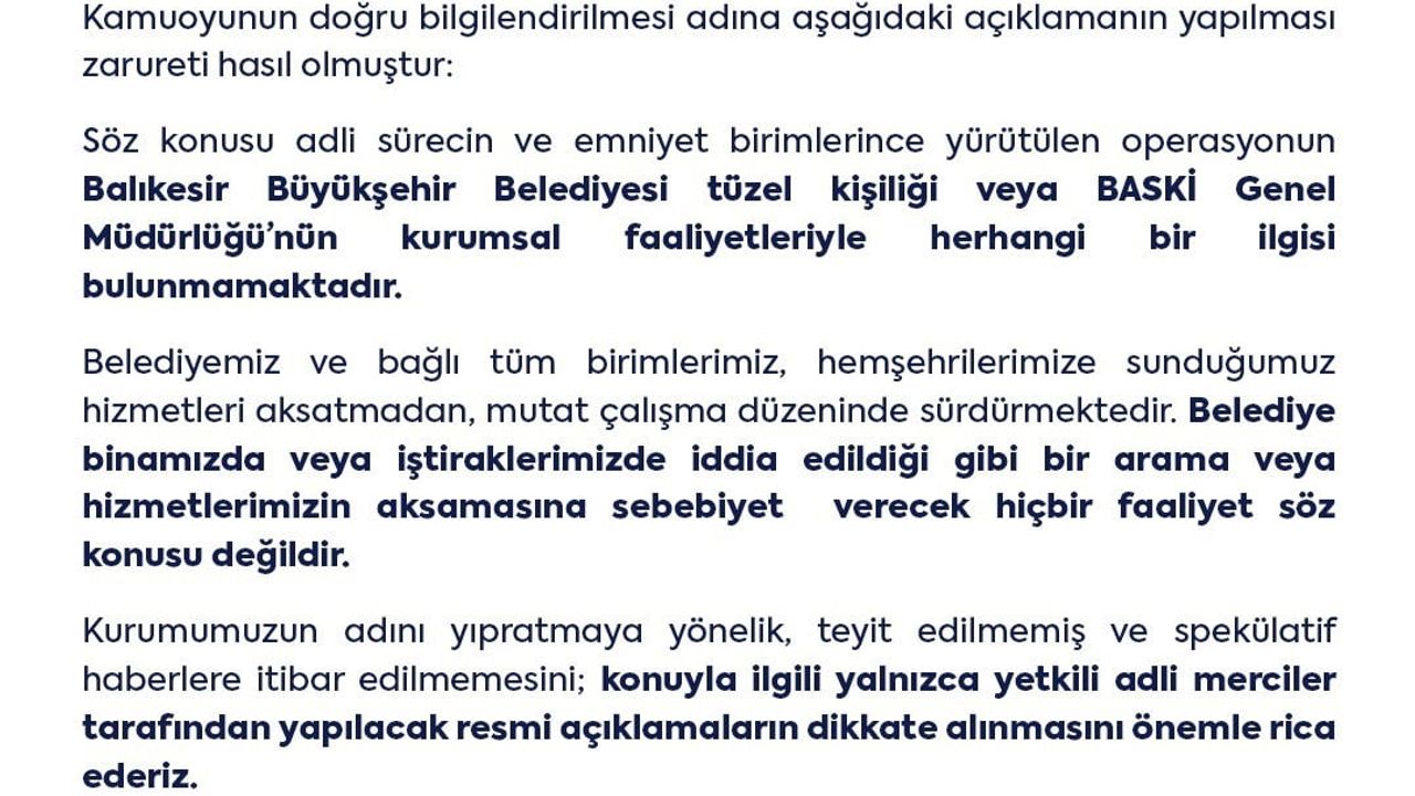 Balıkesir'de imar yolsuzluğu iddiası: İmar Komisyonu Başkanı dahil 4 kişi gözaltında