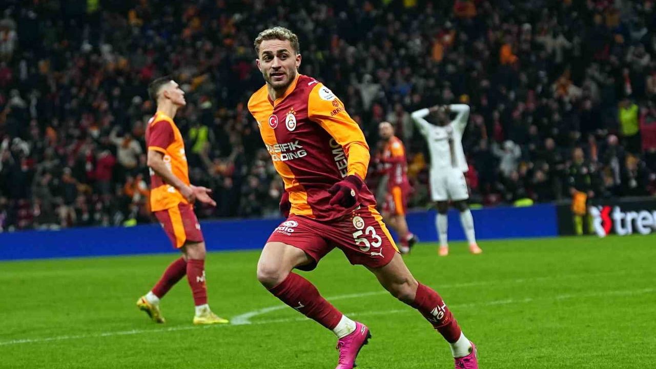 Barış Alper Yılmaz, Gaziantep FK maçında bu sezon 7. golünü attı