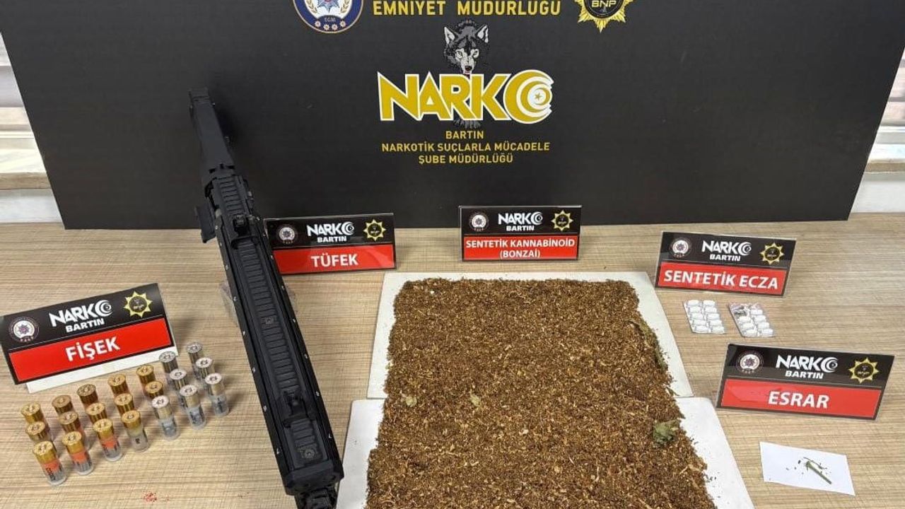 Bartın'da uyuşturucu operasyonu: 6 kişi gözaltına alındı