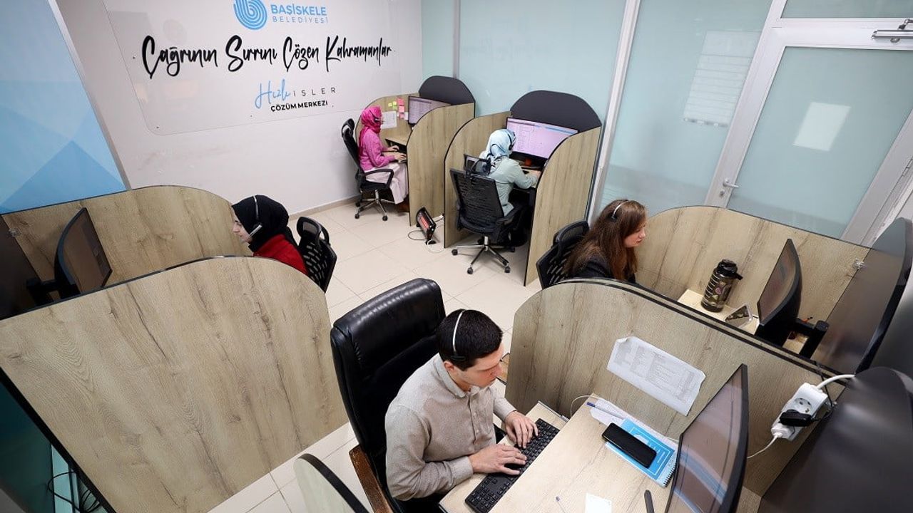 Başiskele'de Hızlı İşler Çözüm Merkezi 2025'te 73.886 başvurunun yaklaşık yüzde 99'unu sonuçlandırdı