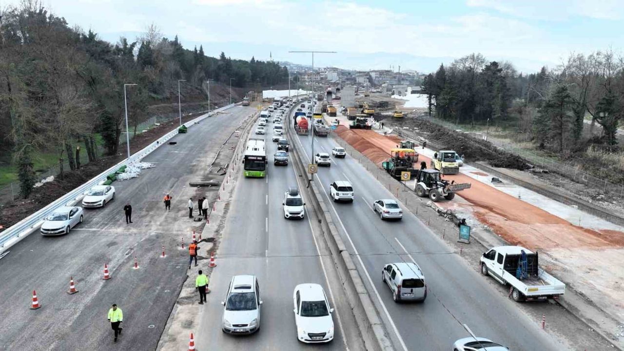 Başiskele Koridor Projesi'nde Yuvacık Bağlantı Kolunun İlk Bölümü Trafiğe Açıldı
