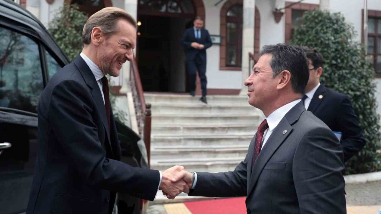 Başkan Ahmet Aras, Belçika Krallığı Ankara Büyükelçisini Ağırladı