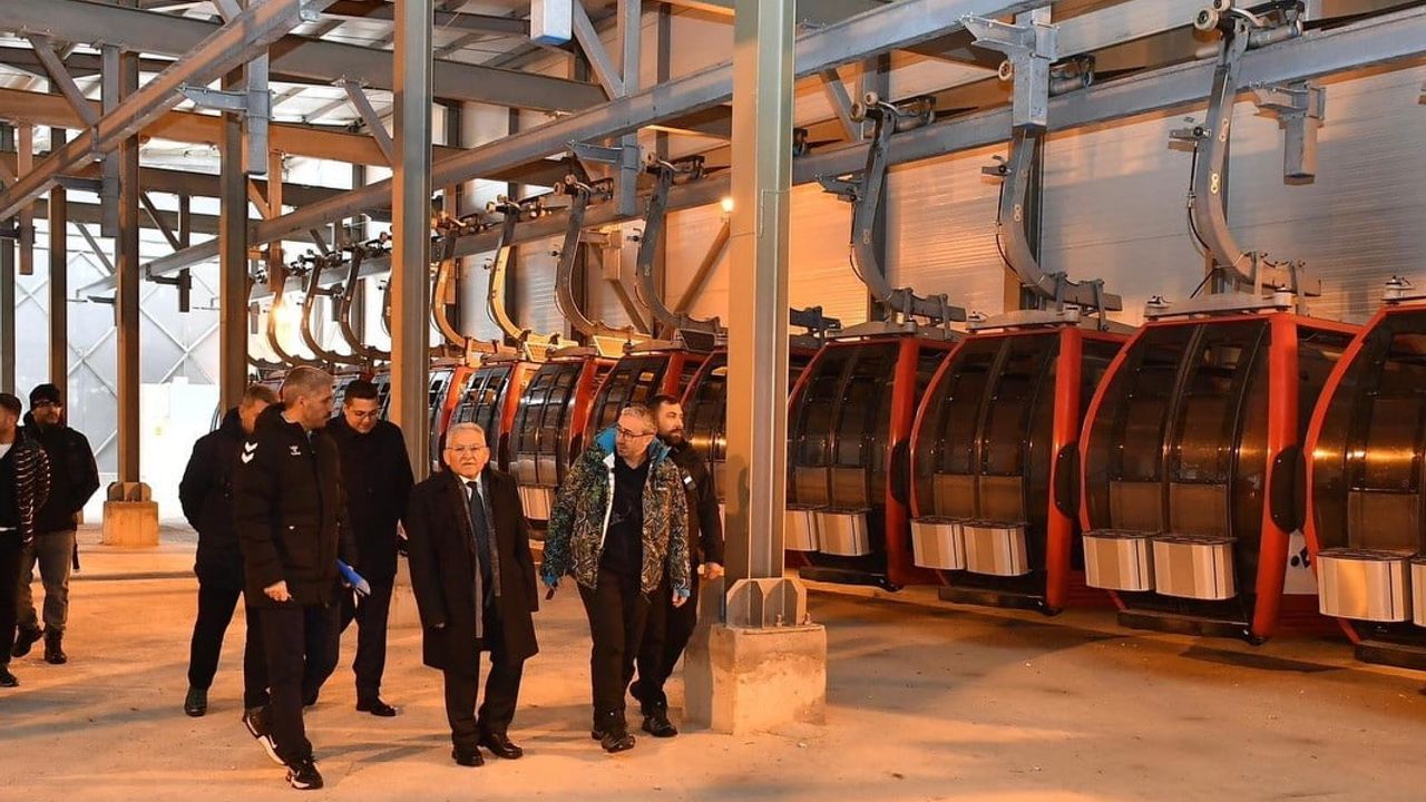 Başkan Büyükkılıç, Erciyes'te İki Gün Süren Ziyarette Teknik İnceleme ve Ziyaretçilerle Buluştu
