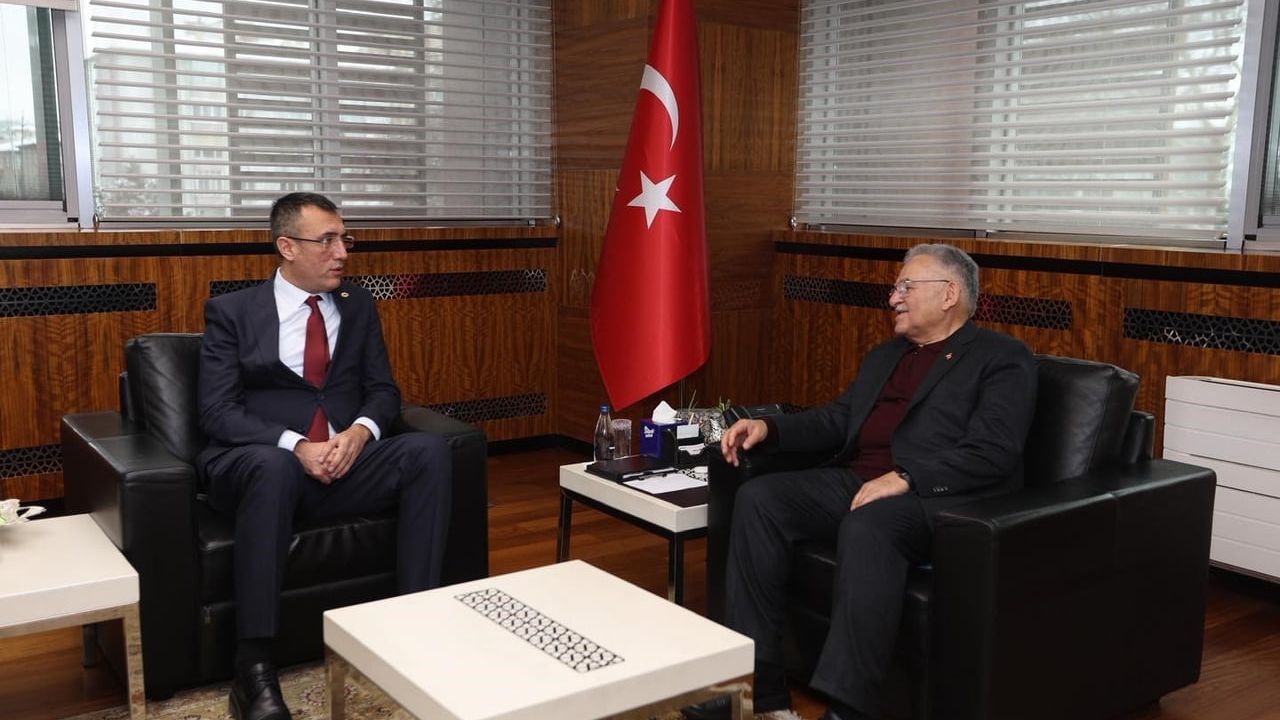 Başkan Büyükkılıç, Türkiye Dağcılık Federasyonu Heyetini Ağırladı