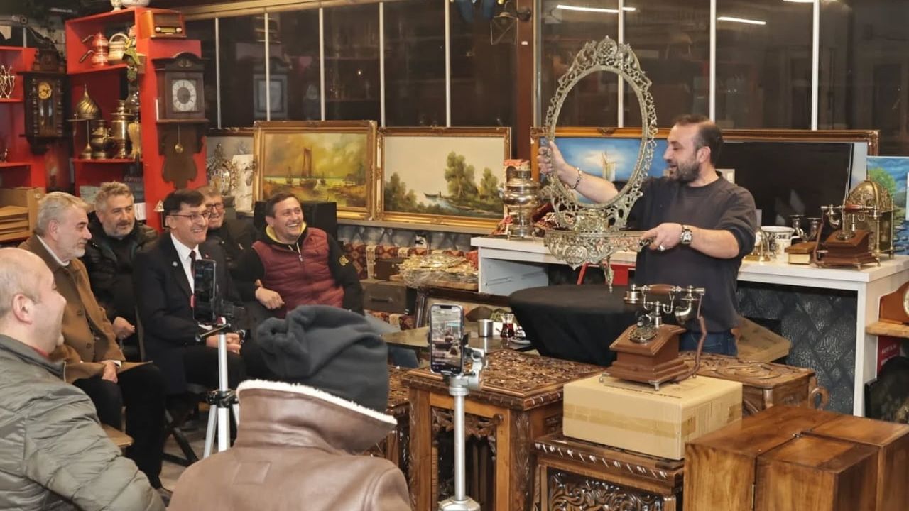 Başkan Eyüp Kahveci Kütahya'daki Antika Mezat Buluşmalarına Katıldı