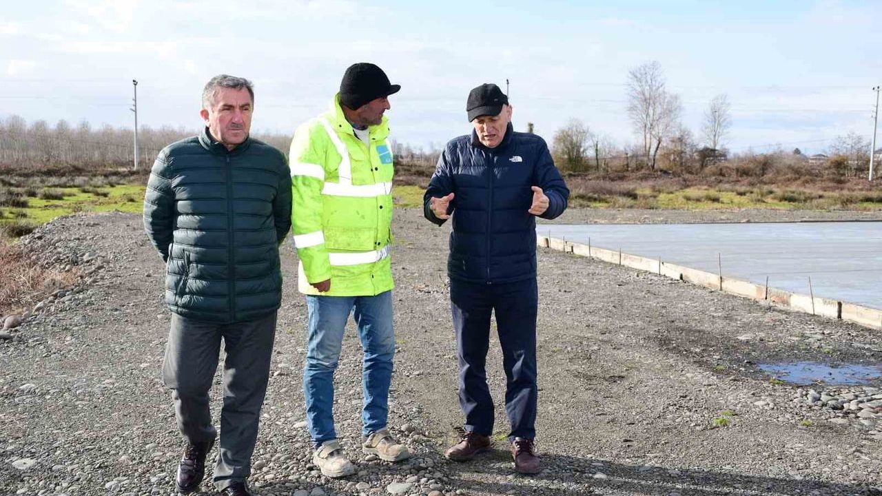 Başkan Kul: "Sağlıkta umudun adı Terme olacak" — Ambulans helikopter pistinde çalışmalar hızla ilerliyor