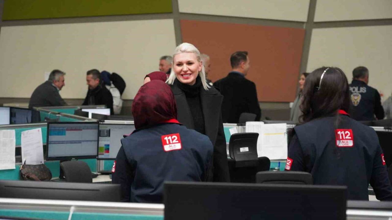 Başkan Melek Mızrak Subaşı'ndan kurumlara yeni yıl ziyaretleri