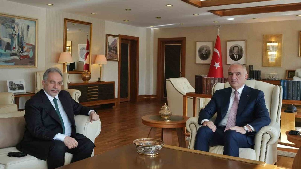 Başkan Mustafa Yalçın Ankara'da Talas'ın Kültür, Gençlik ve Miras Projelerini Tanıttı