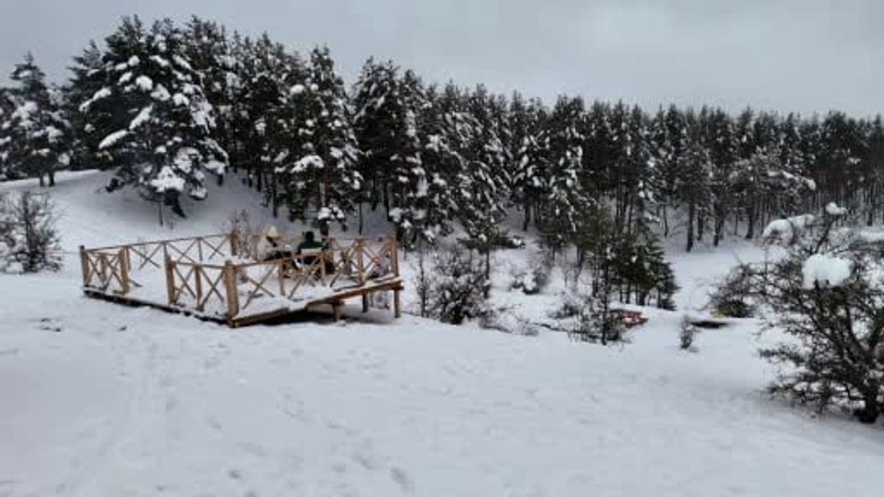 Başkentliler kış tatilinde Uludağ yerine Işık Dağı'nı tercih ediyor