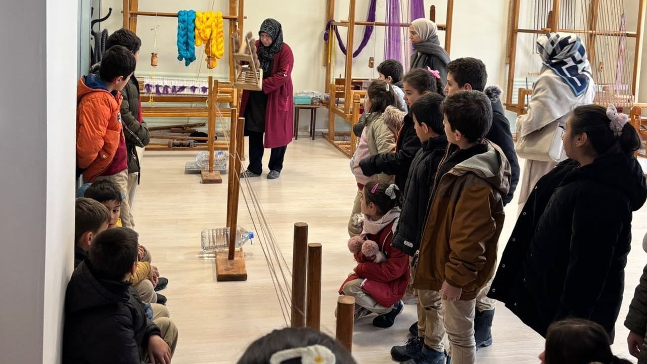 Bayburt ehramı Aydıntepe öğrencilerine tanıtıldı