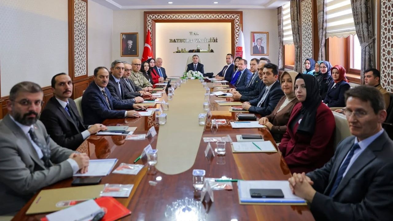 Bayburt’ta Kadına Yönelik Şiddetle Mücadele İl Koordinasyon Toplantısı Yapıldı