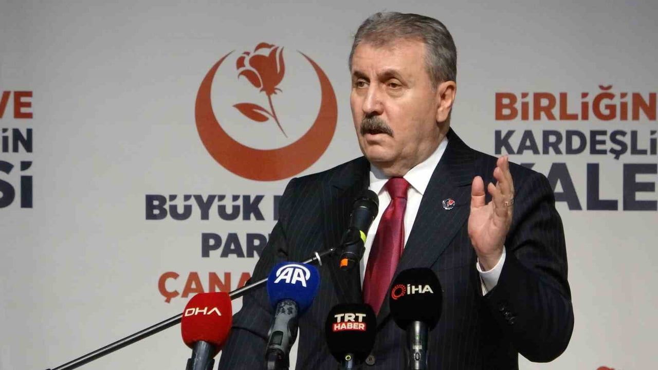 BBP Genel Başkanı Destici: Terörle müzakere olmaz, mücadeleyle kökü kazınmalıdır