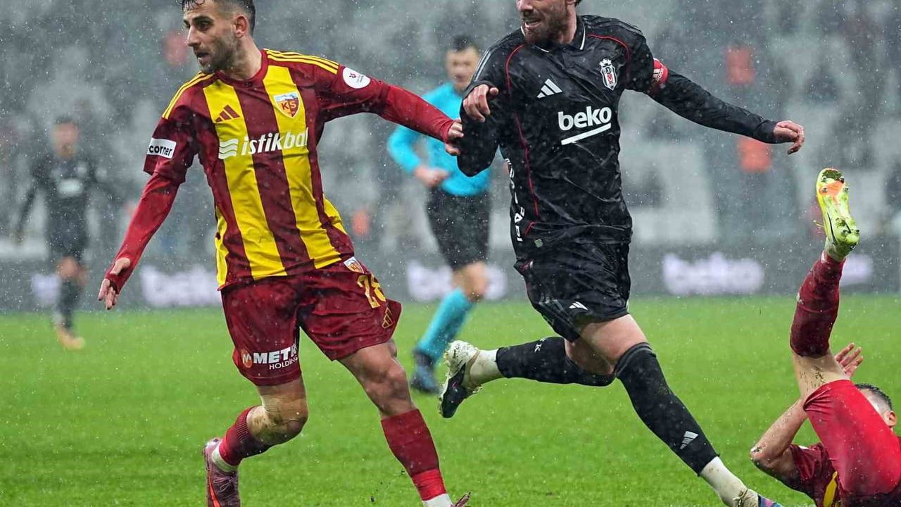 Beşiktaş 0-0 Kayserispor (İlk yarı) — Trendyol Süper Lig 18. hafta