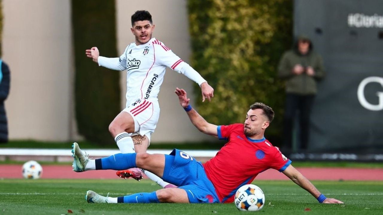Beşiktaş, Antalya kampında hazırlık maçında FCSB'yi 2-1 yendi