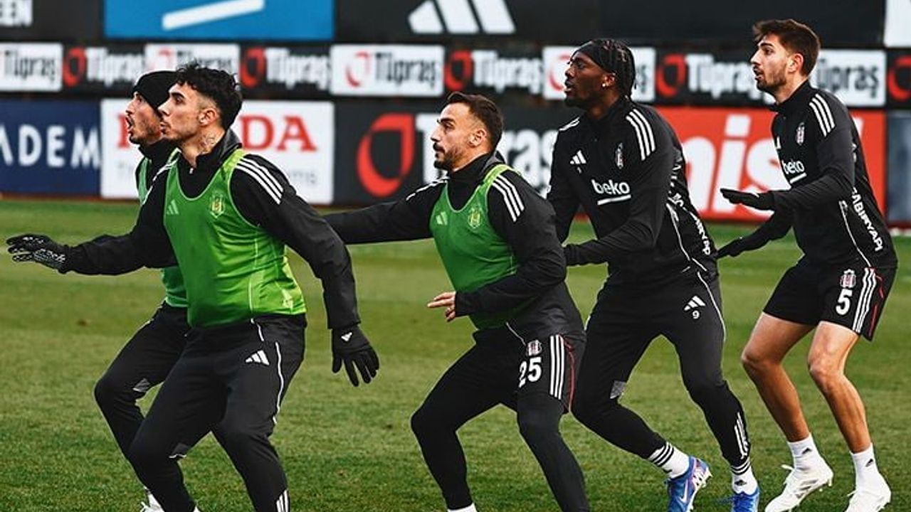 Beşiktaş, Keçiörengücü maçı hazırlıklarını kondisyon ve taktik odaklı idmanla sürdürdü