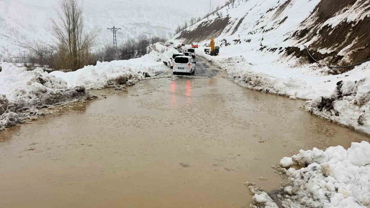Beytüşşebap'ta gizli buzlanma: İki otomobil çarpıştı, 2 yaralı