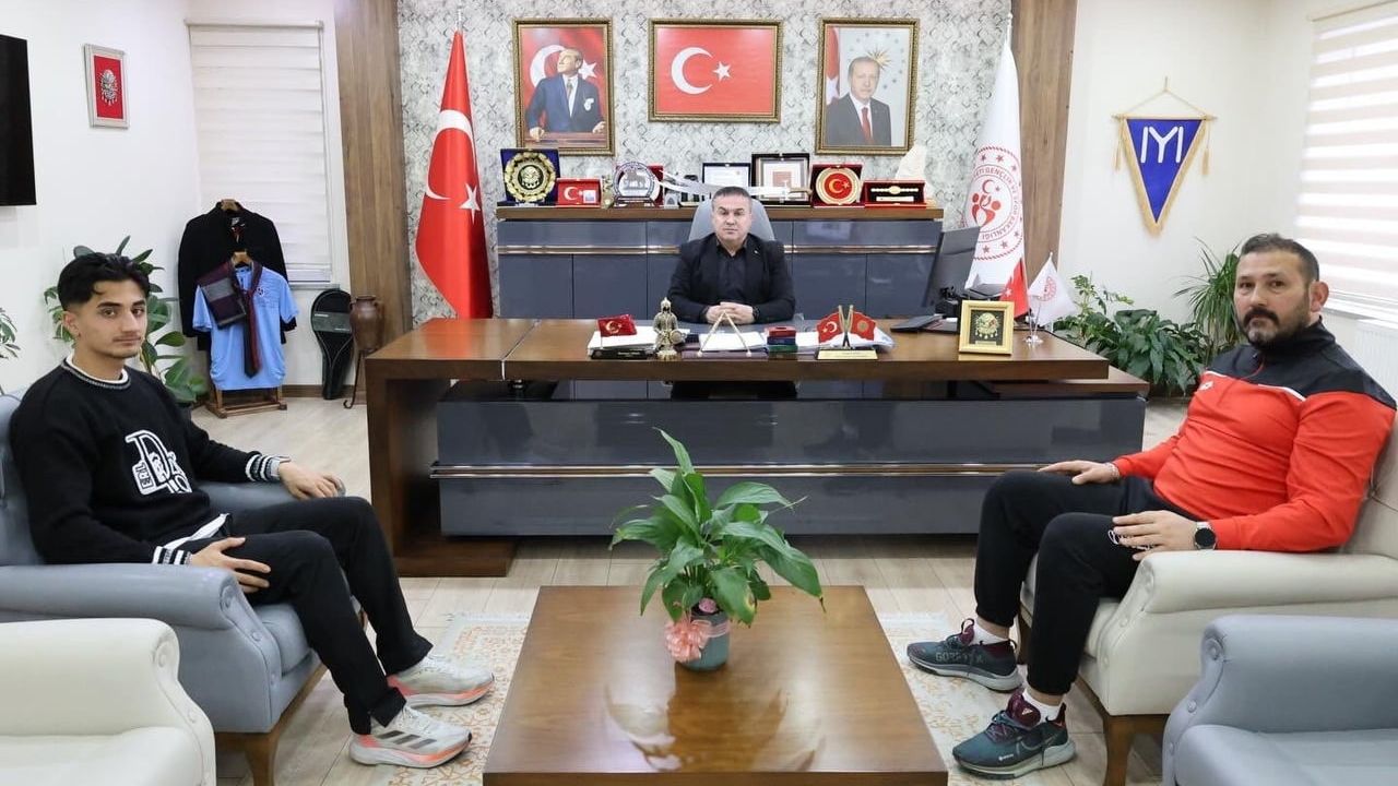 Bilecikli Abubakar Jabarkhıl U20 Heptatlon'da Salon Türkiye üçüncüsü oldu