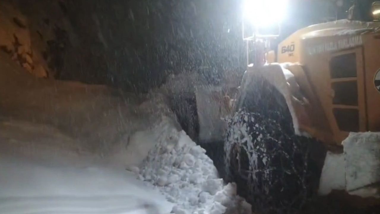 Bitlis–Hizan Karayolunda Seyidava Mevkiinde Çığ: Ulaşım Kontrollü Olarak Yeniden Açıldı