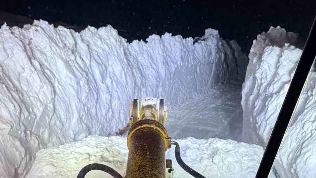 Bitlis'te karla mücadele 7/24 sürüyor: 648 yerleşim ve 3 bin 365 km yol ağı öncelikte