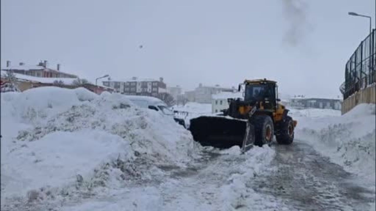 Bitlis'te karla mücadele seferberliği sürüyor: 111 köy yolundan 89'u açıldı