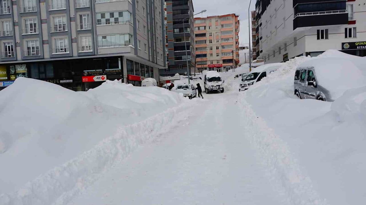 Bitlis'te yoğun kar yaşamı etkiledi: 294 köy yolu ulaşıma kapandı