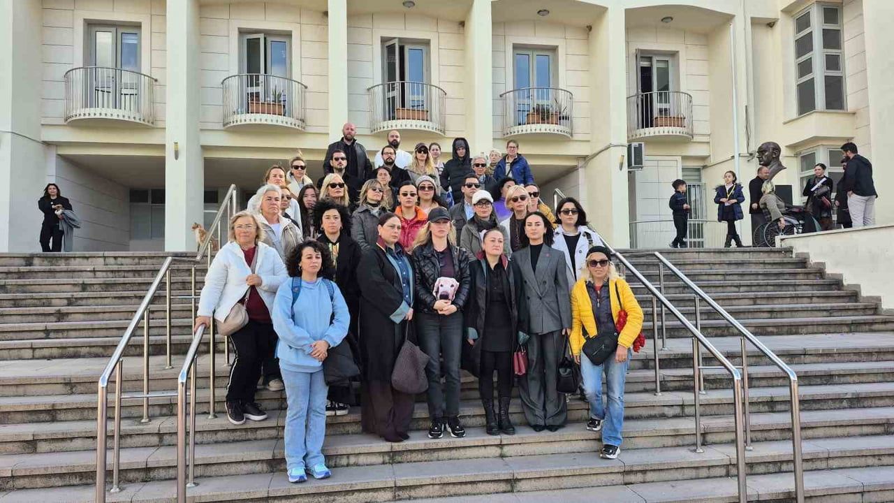 Bodrum'da 'Çinko' adlı köpeğe çarptığı iddia edilen sürücünün yargılanması başladı