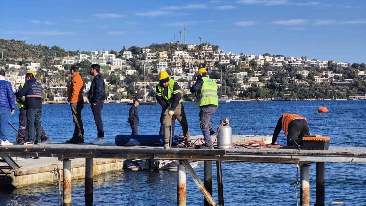 Bodrum Türkbükü'ndeki kaçak liman 10 yıl sonra yıkılıyor