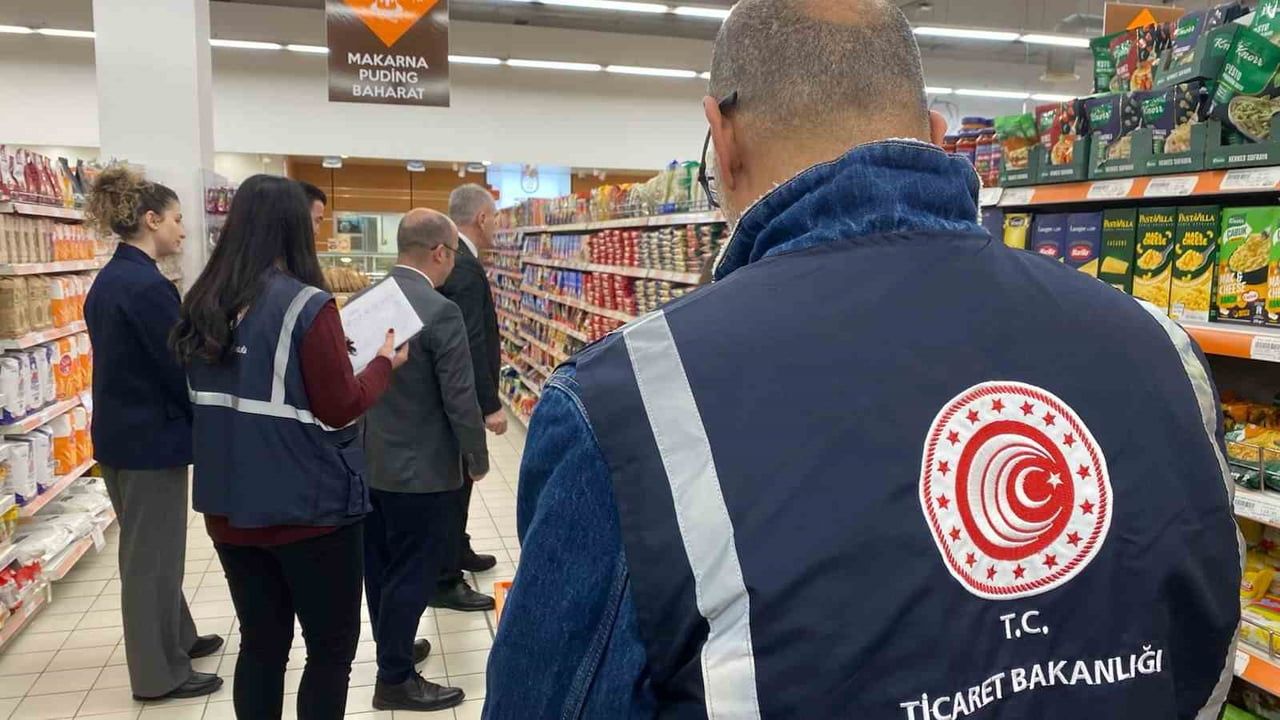 Bolu'da Ramazan öncesi fahiş fiyat denetimleri: Kasa-raf uyumuna odaklanıldı