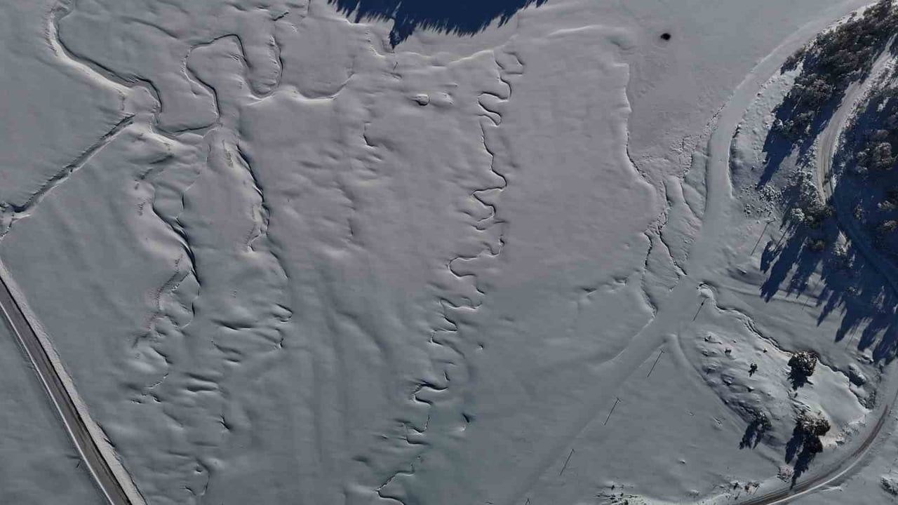 Bolu'da Sarıalan Yaylası 14 Köyüyle Kışa Büründü