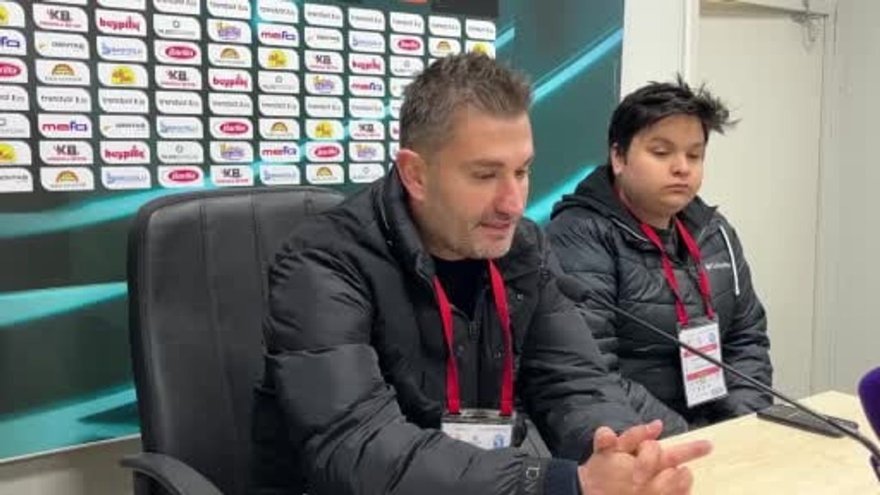 Boluspor 1-2 Sarıyer: Teknik Direktörlerin Maç Değerlendirmeleri