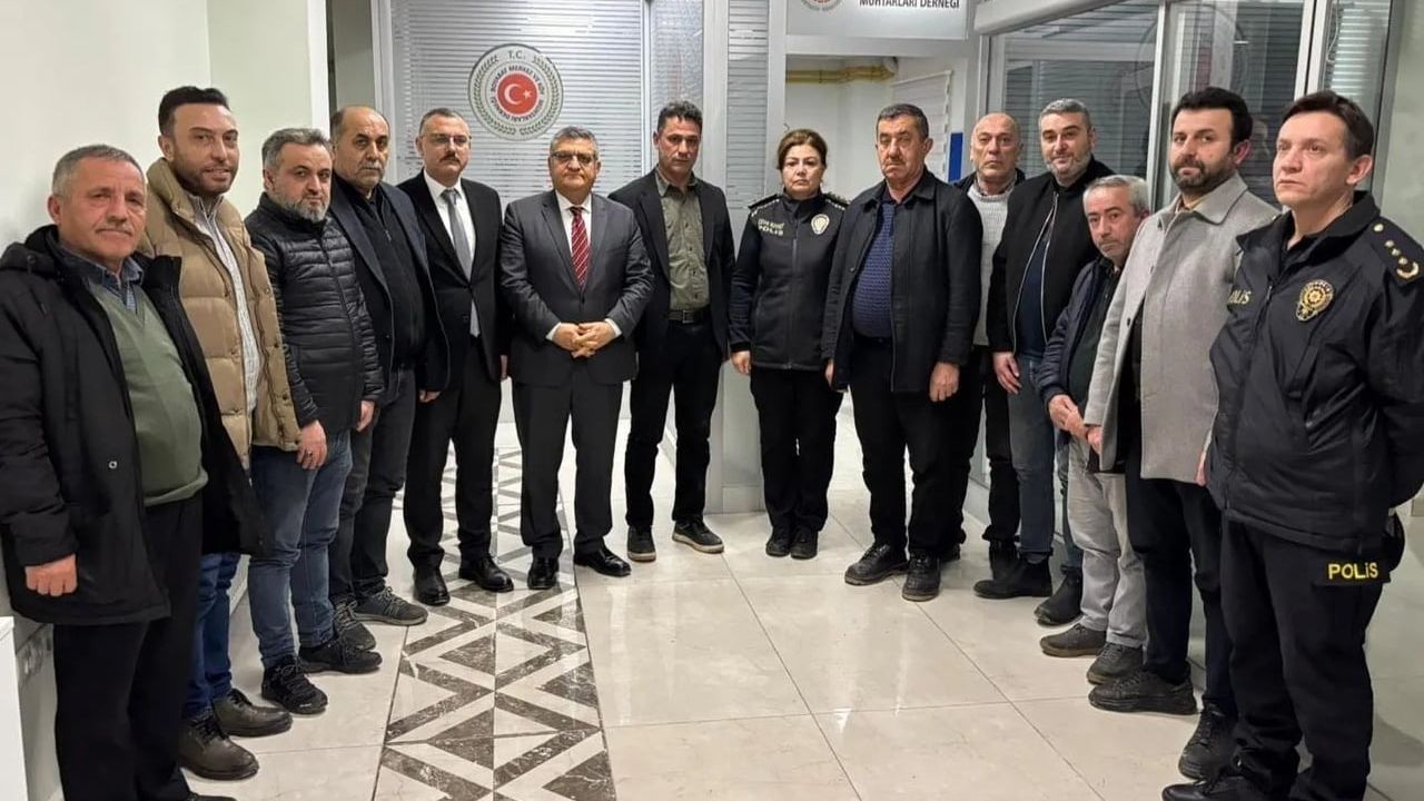 Boyabat'ta 2025 Asayiş ve Güvenlik Çalışmaları Muhtarlarla Değerlendirildi