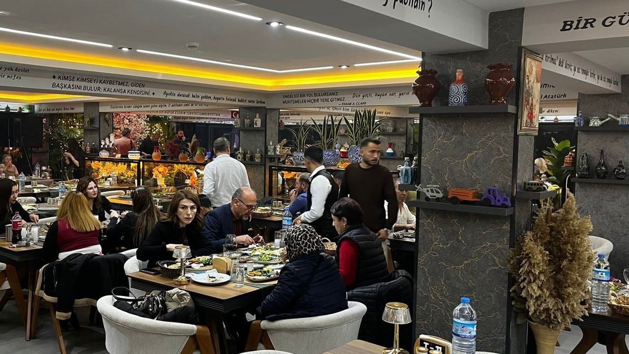 Bozdoğan'da Madran Restoran yeni yıl gecesinde yoğun ilgi gördü