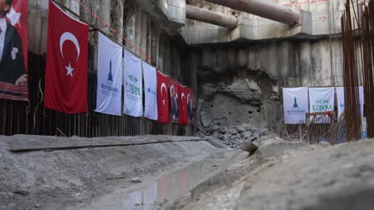 Buca Metrosu'nda tünel kazıları tamamlandı; TBM Şirinyer'de ışığı gördü
