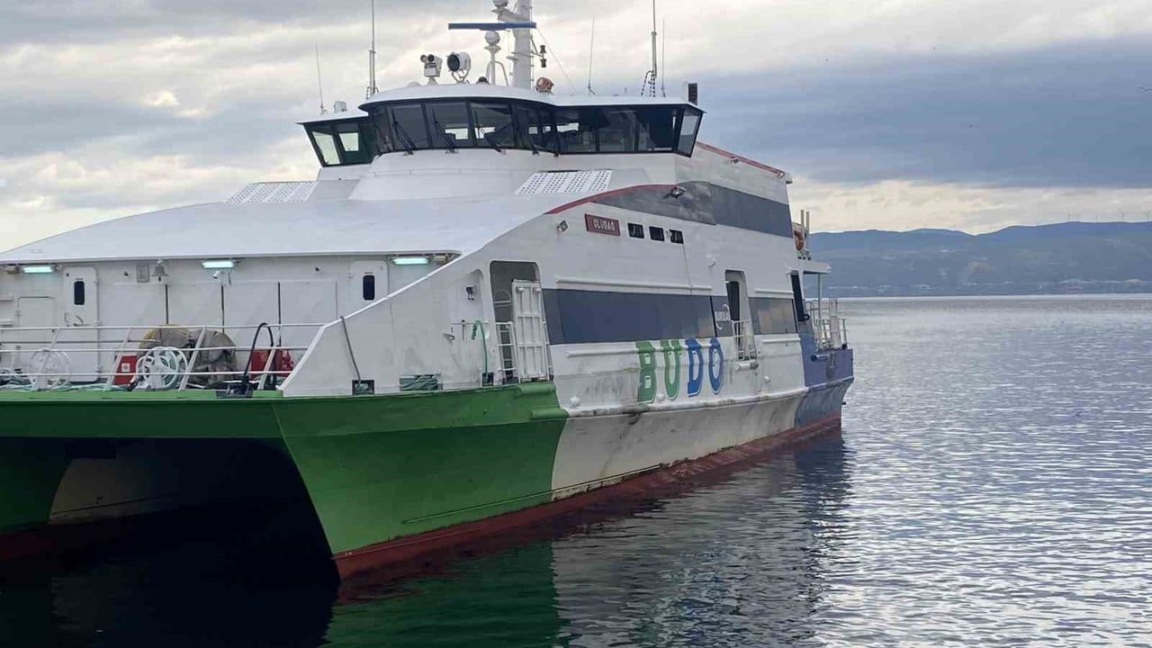 BUDO'dan 10 Ocak 2026'de 8 sefer iptali: Mudanya, Kabataş ve Armutlu hatları