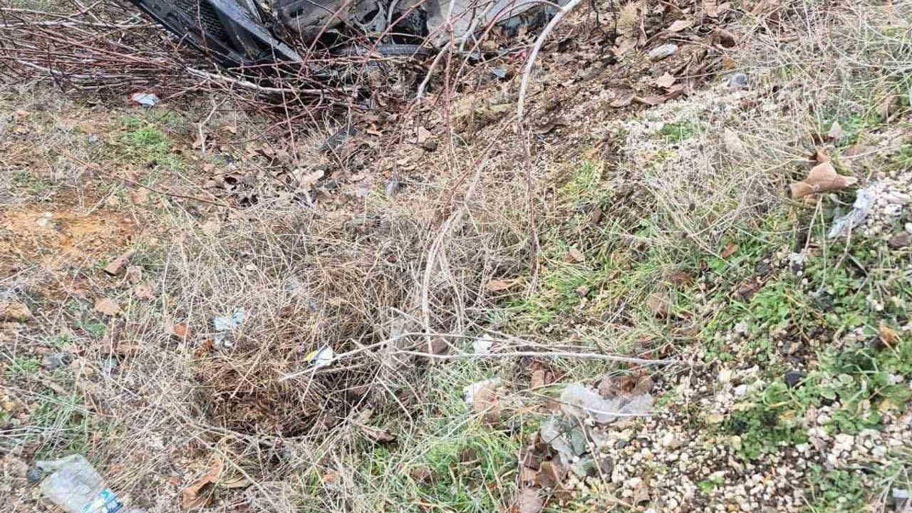 Burdur Çavdır'da otomobil şarampole devrildi: 4 yaralı