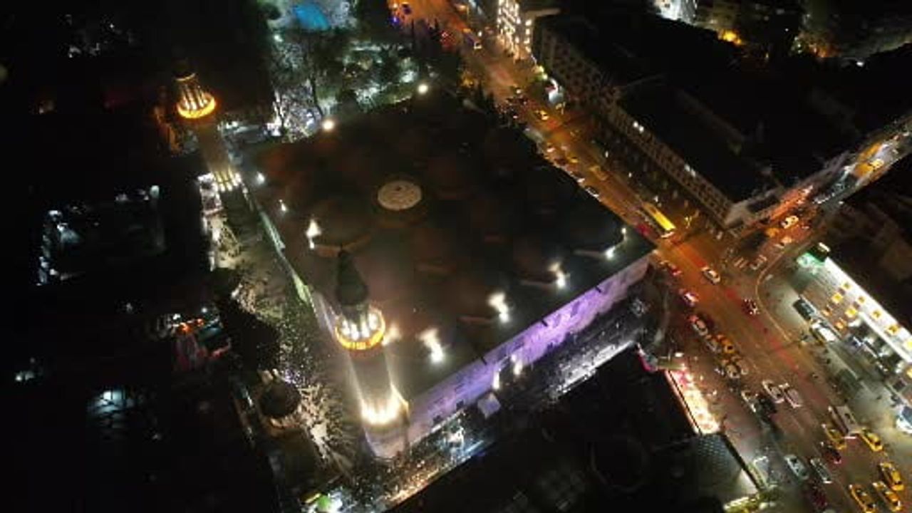 Bursa'da Miraç Kandili programı Ulu Cami'de gerçekleştirildi