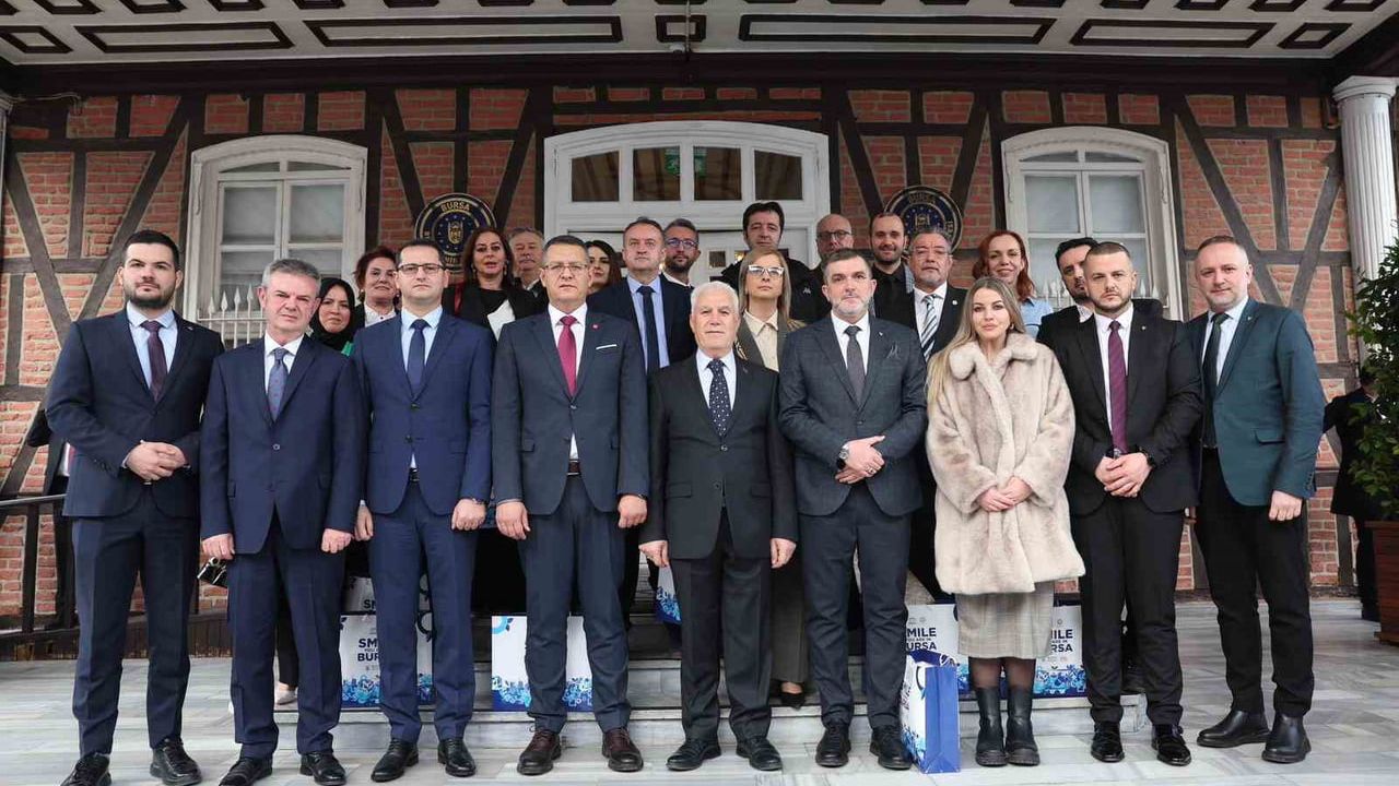 Bursa ile Sırbistan Sancak heyeti arasında genç odaklı iş birliği görüşmesi