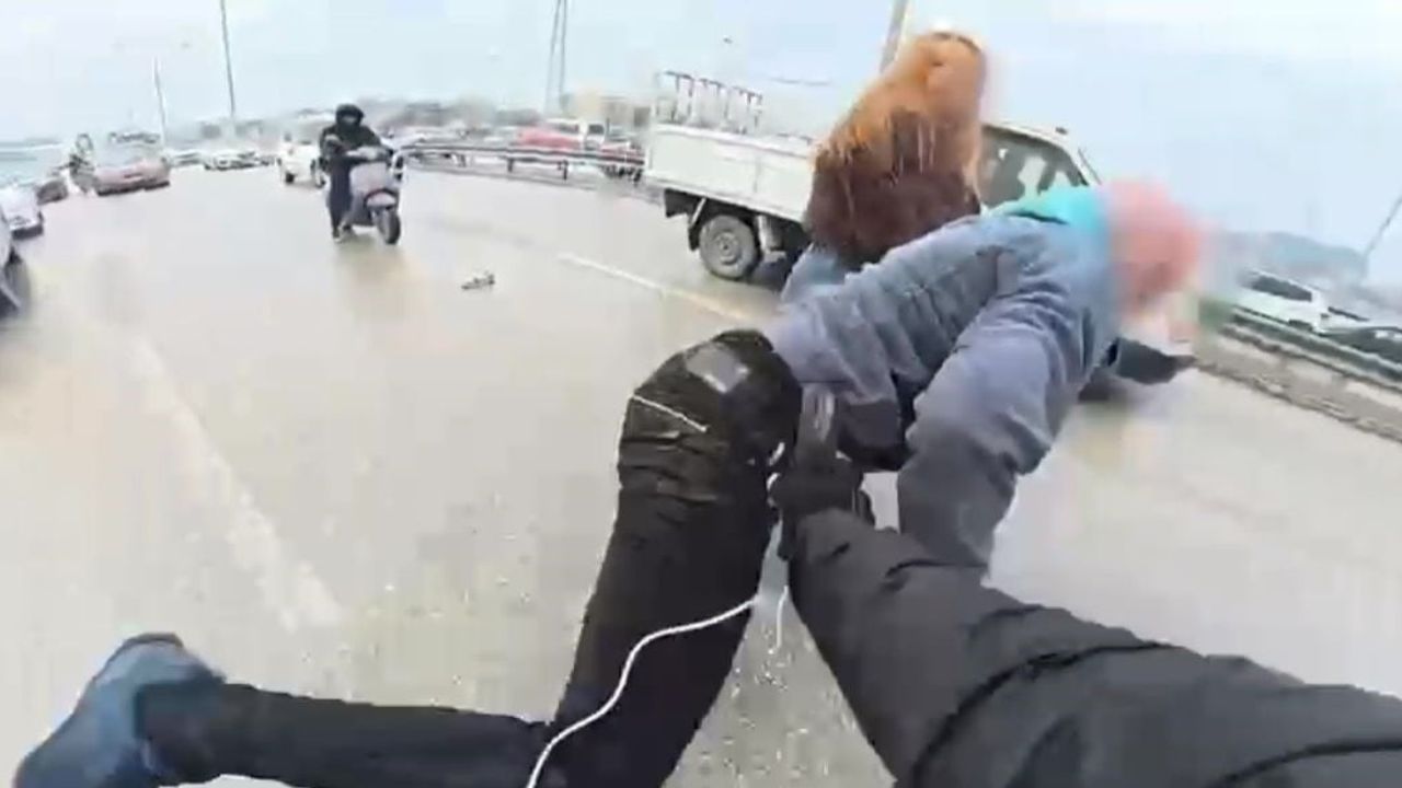 Bursa-İzmir yolunda 'yol verme' tartışması kavgaya dönüştü