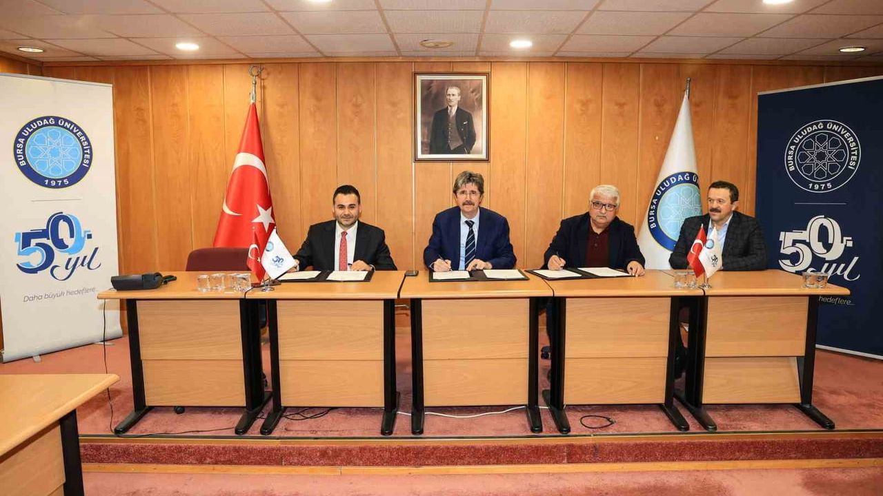 Bursa Uludağ Üniversitesi ile Kıvam Grup'tan mühendis adaylarına burs ve staj protokolü