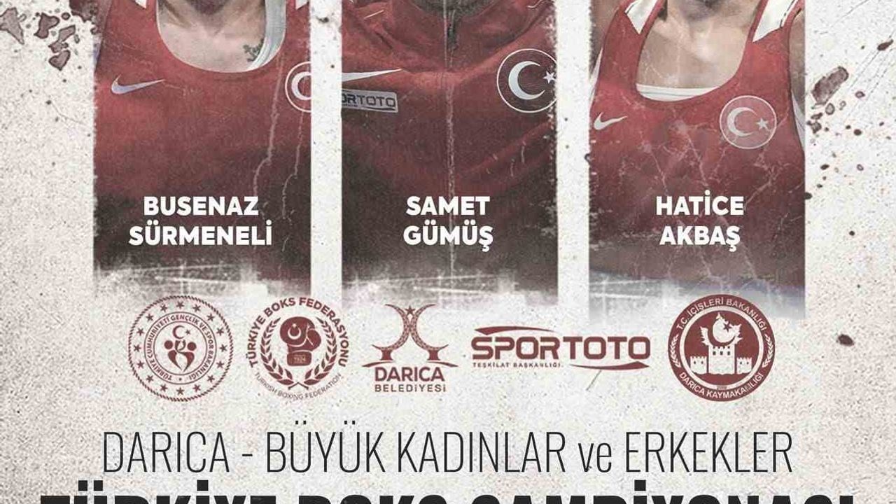 Büyük Kadınlar ve Erkekler Türkiye Boks Şampiyonası 24 Ocak-1 Şubat'ta Darıca'da