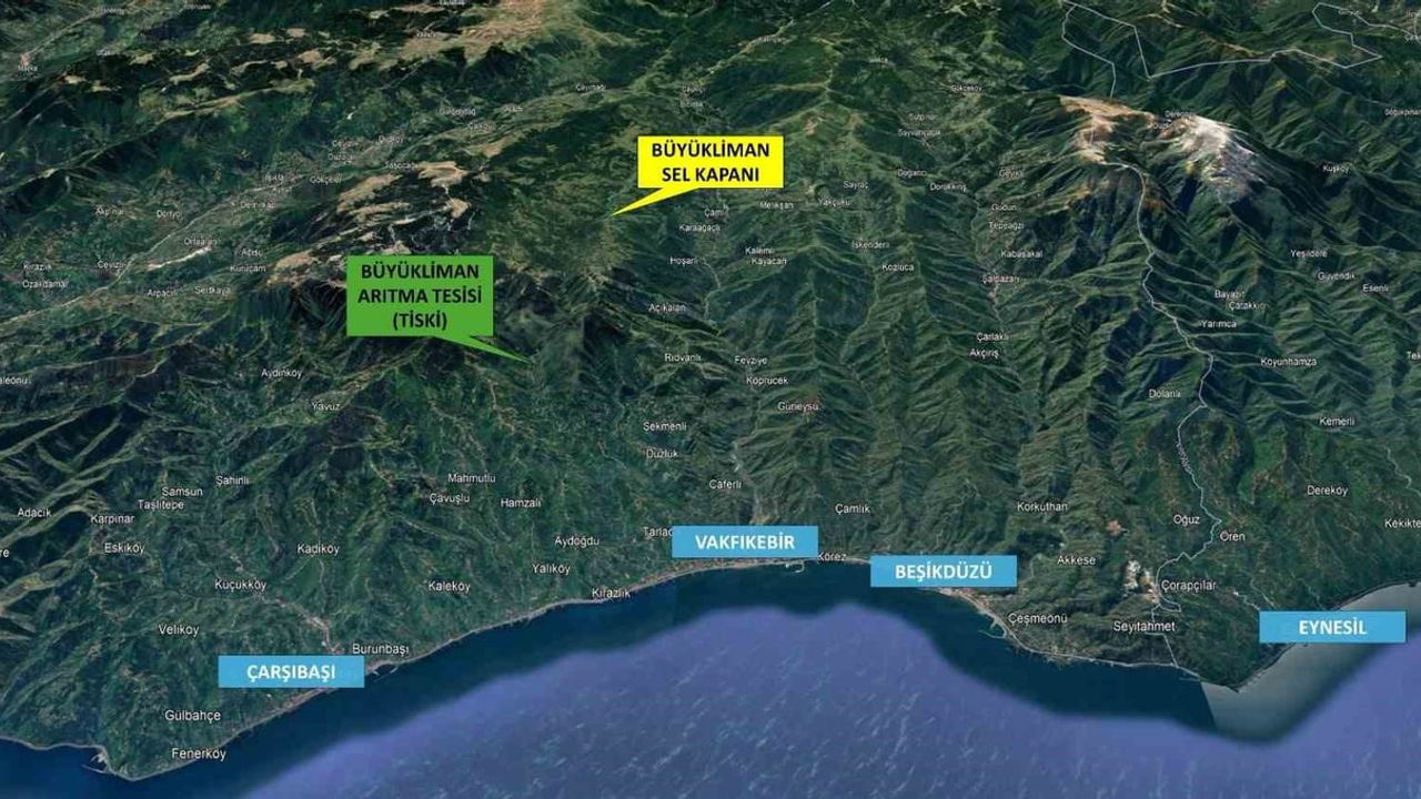 Büyükliman Göleti ile Trabzon'un içme suyu arzı güçlendirilecek